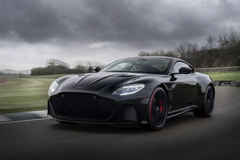 Download Black Car Car Aston Martin Vehicle Aston Martin DBS Superleggera 4k Ultra HD Wallpaper