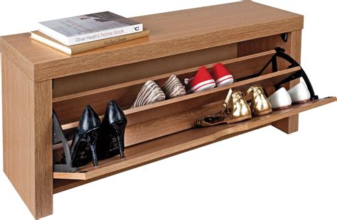 Cherry Wood Shoe Rack - Foter