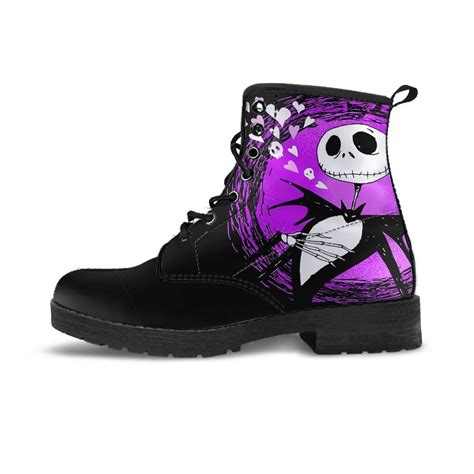 Jack Skellington Purple - Boots | Purple boots, Jack skellington boots ...