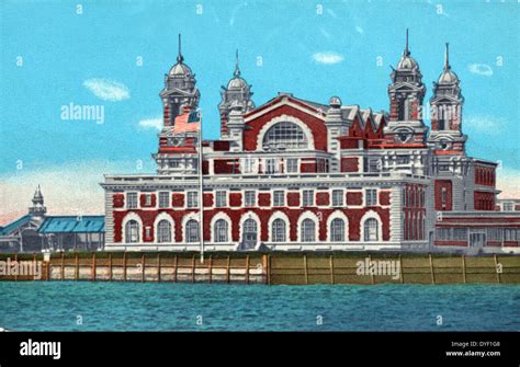 Ellis Island. New York City between 1930 and 1960 Stock Photo - Alamy