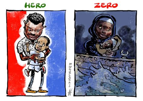 Mamoudou Gassama : un héros parmi les héros - Cartooning for Peace