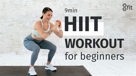 9-minute HIIT Workout For Beginners to Start Your Fitness Journey - YouTube