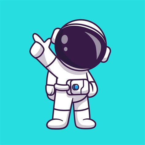 Cute Astronaut Dance Cartoon Vector Icon Illustration. Technology ...