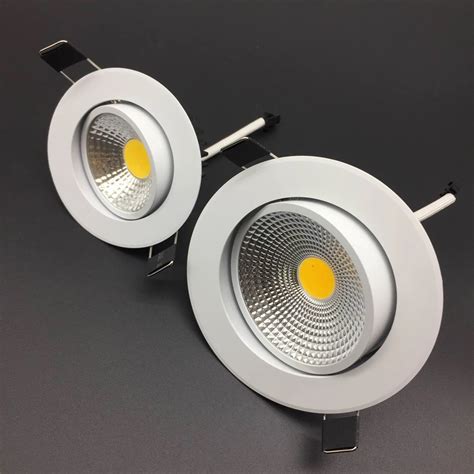 Dimmable Led downlight light COB Ceiling Spot Light 3w 5w 7w 12w 85 ...