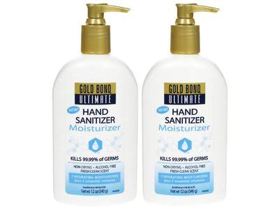 Gold Bond Ultimate Ultimate Hand Sanitizing Moisturizer - 12 oz - 2 pk Ingredients and Reviews