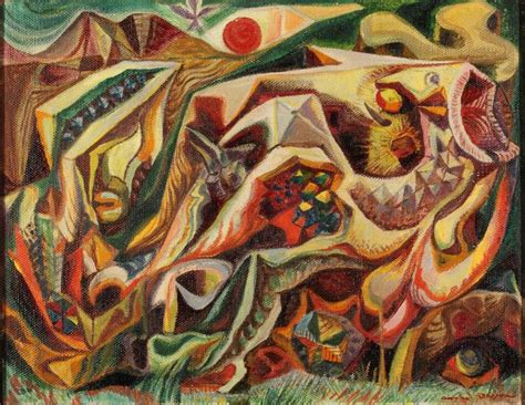 Paysage en forme de Poisson, 1941 | Famous art, Art painting, Painting