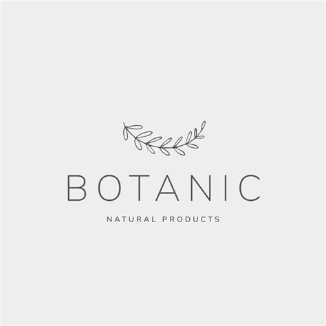 Leaf Botanical logo | Startup logo design, Nature logo design, Minimalist logo design