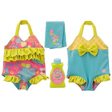 Baby Alive Reversible Outfit - Poolside Cutie Bathing Suit | Baby alive ...