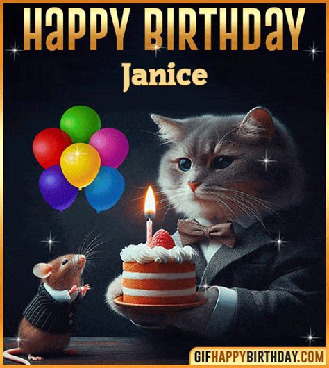 Happy Birthday Janice GIF Images