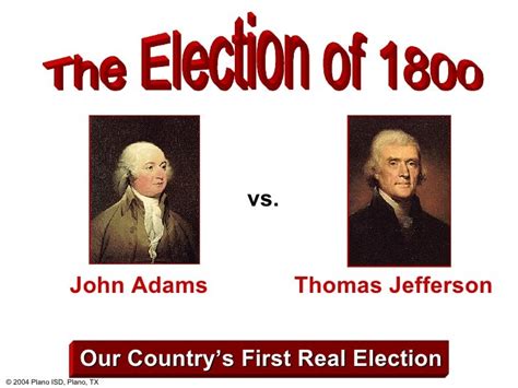 The Election of 1800