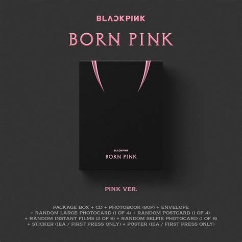 BlackPink Born Pink Album - boxmodular.com.br