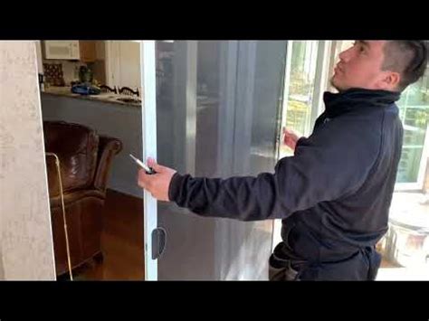 Sliding Screen Door Installation - YouTube