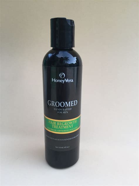 GROOMED Hair Regrowth Oil – Honey Vera