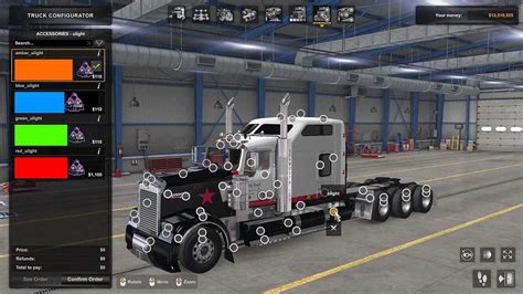 Kenworth W900 Interior Addons (with cam) v4.4 - 1.48.5 - ATS mods ...