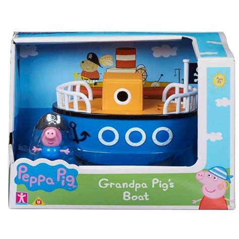 Peppa Pig Grandpa Pig's Boat with George Pig Figure