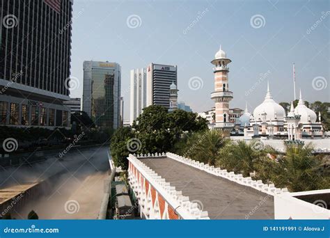 Kuala Lumpur, Malaysia, October 1, 2018: Masjid Jamek Editorial Photo - Image of attractive ...