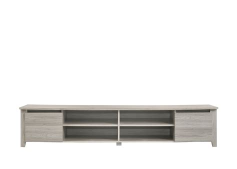 TV Stand Entertainment Unit 180cm In White Oak - Auz Sales Online