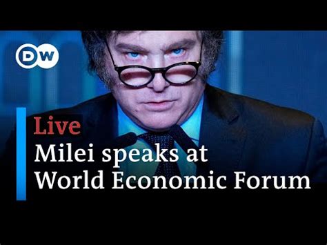 Live: Javier Milei, Pedro Sanchez, Emmanuel Macron speeches at World Economic Forum 2024 | DW ...