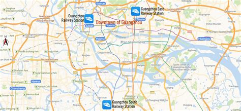 Guangzhou South Railway Station Map, Map of Guangzhou South Train Station, Location, Address