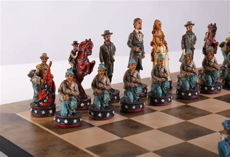 Civil War Chess Set – Chess House