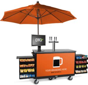 Mobile Beverage Cart | DTG Power