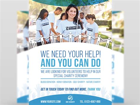 Volunteers Needed Flyer Template