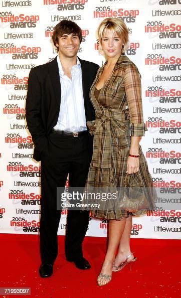 Actors Matt Milburn and Gemma Atkinson arrive at the Inside Soap ...