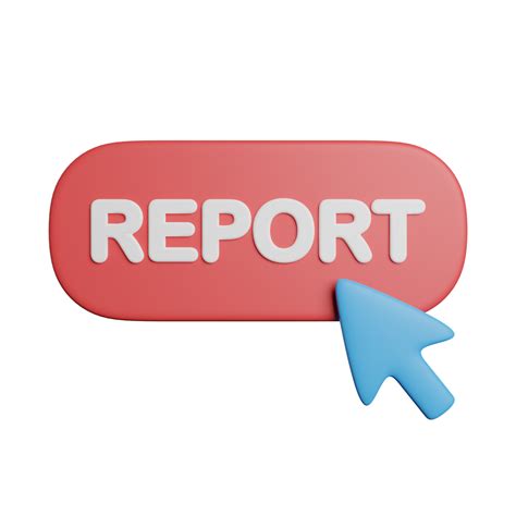 Report Click Button 22999204 PNG