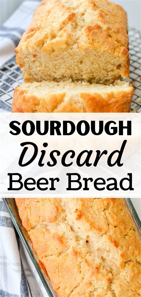 Sourdough Beer Bread | Recipe in 2022 | Sourdough starter discard recipe, Homemade sourdough ...