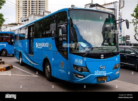 A Jakarta City Bus, Jakarta, Indonesia Stock Photo - Alamy