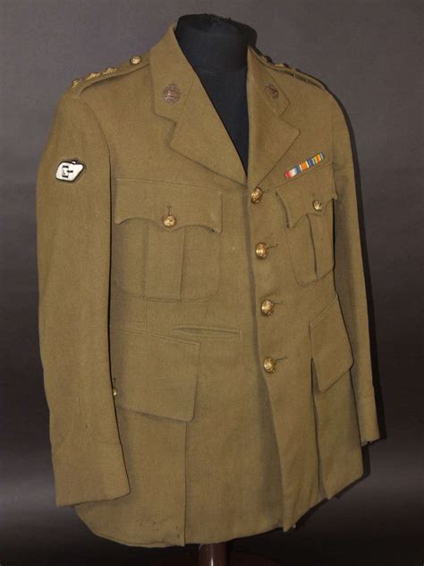 WW1 War British Tank Corps Officer's Tunic