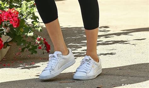 Selena Gomez's White Puma Sneakers | POPSUGAR Fashion