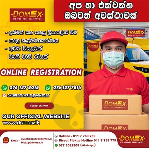 Domex | Courier Service in Sri Lanka | Express Delivery Service