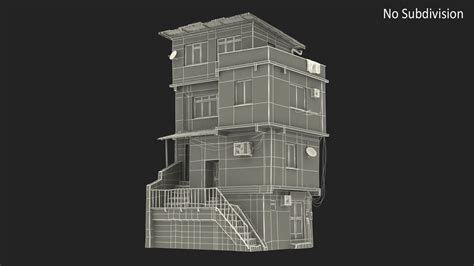 Favela House New 3D Model $89 - .gltf .obj .max .upk .unitypackage .c4d ...