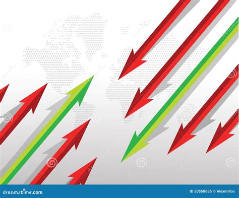 Arrows Going In Opposite Directions. Royalty Free Stock Photo - Image: 20558885