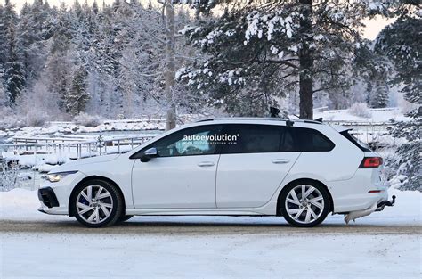 Mind the Camo: 2025 VW Golf R Variant Spied in Europe Feeling at Home on Snow and Ice ...