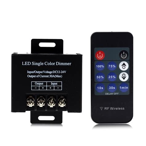 RF Wireless Remote Controller for LED Strip Dimmer Lights - Afcultures ...