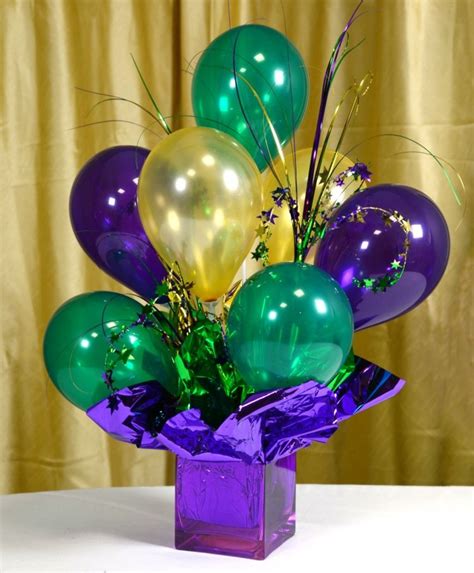 luftballons tischdeko fasching folie herzstück #carnival #decoration ...