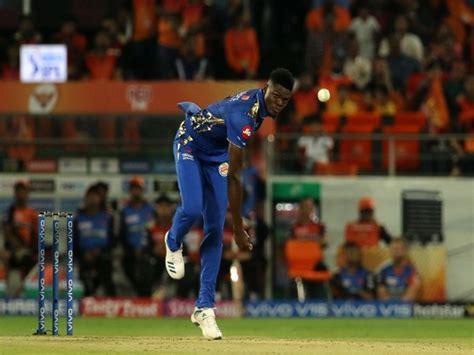 IPL 2019: Alzarri Joseph stars as Mumbai Indians defeats Sunrisers ...