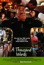 A Thousand Words Movie Posters From Movie Poster Shop