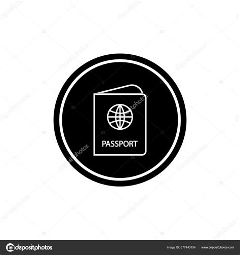 Passport Icon Vector Template Illustration Logo Design Stock Vector by ©abimusic33.gmail.com ...