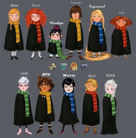 La primera imagen de hogwarts Disney y DreamWorks que vi | Prinsesas ...