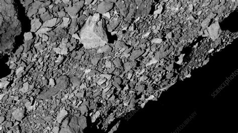 Bennu asteroid surface from OSIRIS-REx - Stock Video Clip - K008/5379 ...