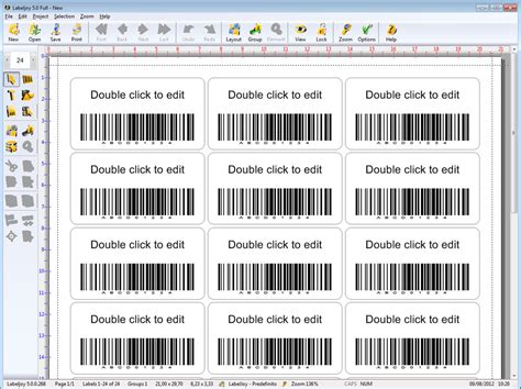 Free Printable Barcode Label Generator