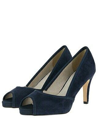 Monsoon navy shoes | Shoes, Navy shoes, Heels