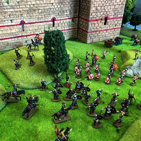 Barbarians gothic warband -1/72 Late Roman Empire - miniatures ...