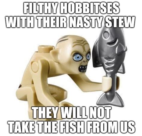 Gollum! Gollum! : r/lotrmemes