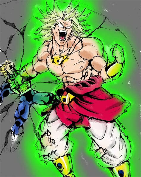 [OC] Broly fanart (by me) : r/dbz