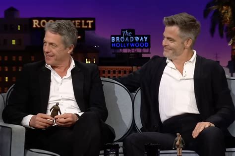 NY Post: Hugh Grant, Chris Pine hate their diapered ‘Dungeons & Dragons’ toys