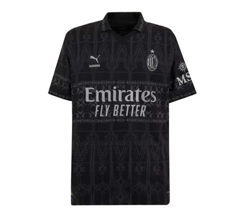 MILAN AC FOURTH JERSEY BLACK 2023 2024 Giroud | Foot Soccer Pro